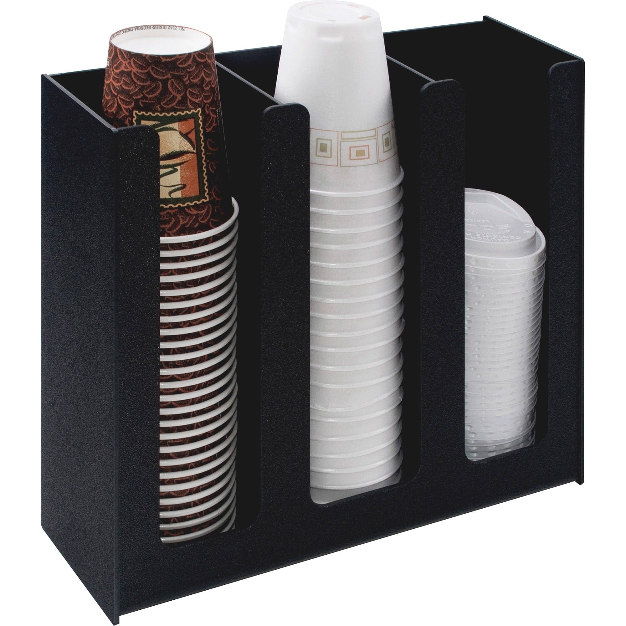 11.8" Height x 12.8" Width x 4.5" Depth - Black - 1 Each