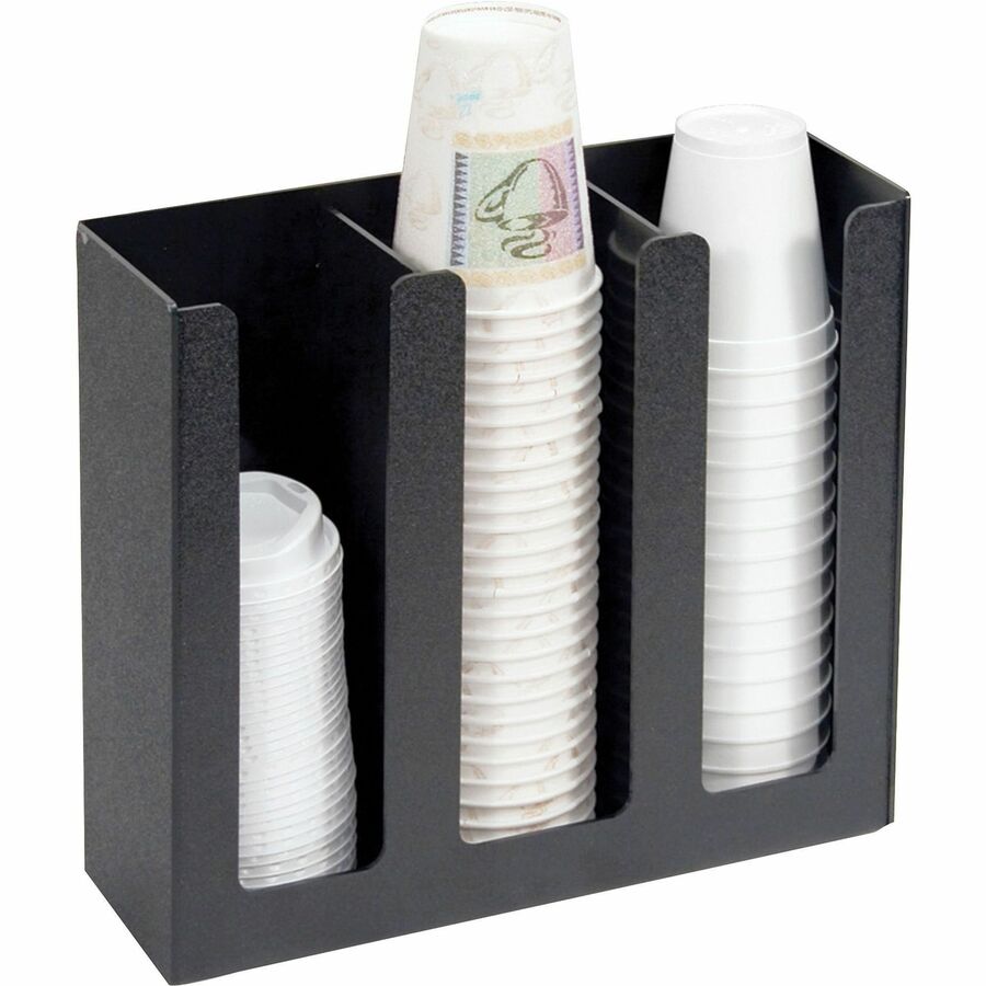 11.8" Height x 12.8" Width x 4.5" Depth - Black - 1 Each