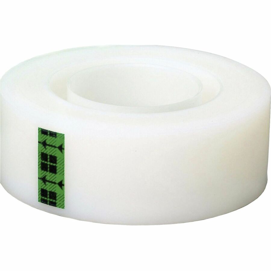 Scotch 1/2"W Magic Tape - 36 yd Length x 0.50" Width - 1" Core - Matte - Clear - For Mending, Splicing - 1 Pack