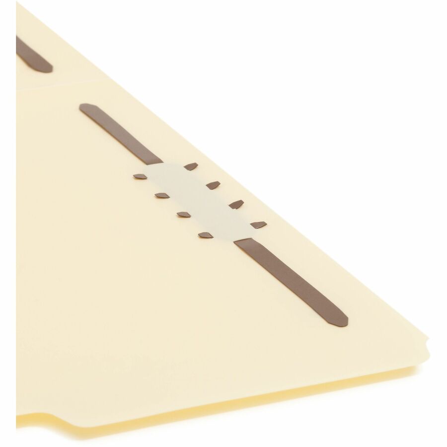 8 1/2" x 11" - 3/4" Expansion - 2 x 2K Fastener(s) - 2" Fastener Capacity - Assorted Tab Position - Polypropylene - Manila - 0% Recycled - 24/Box - 5 / Carton