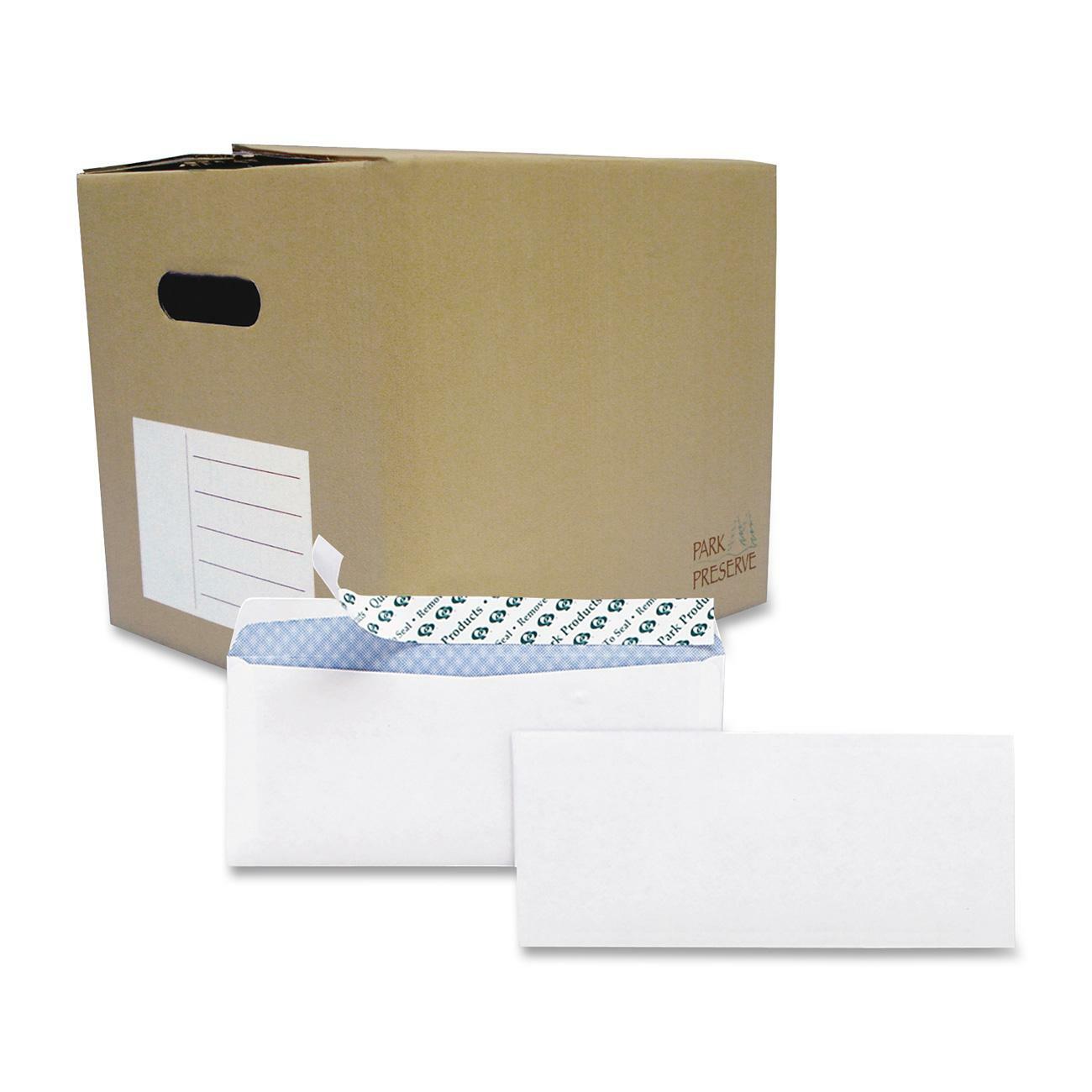 Business - #10 - 9 1/2" Width x 4 1/8" Length - 24 lb - Gummed - Blue - Wove - 1000 / Carton