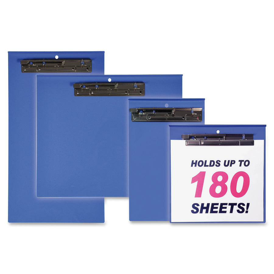 Lion Computer Printout Clipboard - 12 3/4" x 17 3/4" Sheet Size - Clamp - Blue - 1 Each
