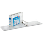 3" Binder Capacity - Tabloid - 11" x 17" Sheet Size - 725 Sheet Capacity - 3 1/10" Spine Width - 3 Ring(s) - Fastener(s): D-Ring - Vinyl - White - 3.19 lb - Recycled - Clear Overlay, Non Locking Mechanism - 1 Each