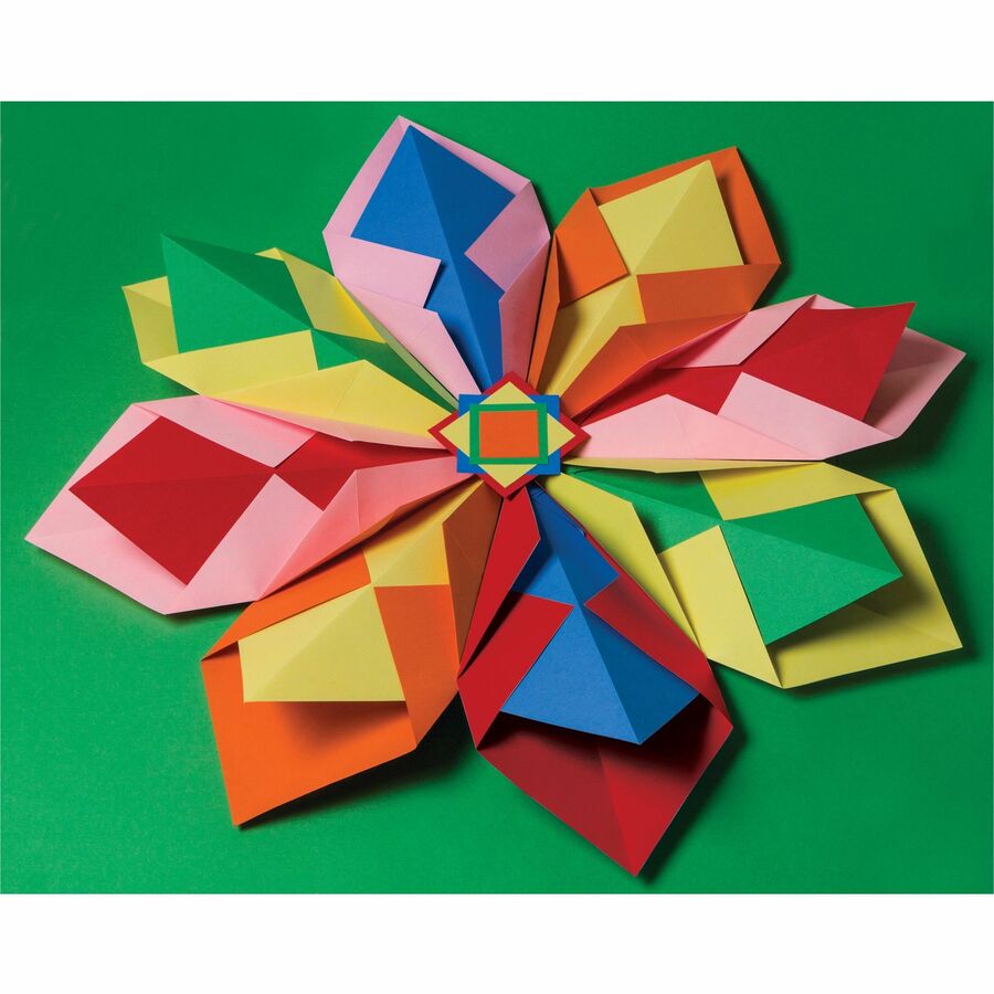 Tru-Ray Heavyweight Construction Paper - 0.50" Height x 24" Width x 18" Length - Assorted - Sulphite - 1 Pack