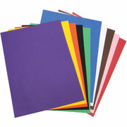 Tru-Ray Heavyweight Construction Paper - 0.50" Height x 24" Width x 18" Length - Assorted - Sulphite - 1 Pack