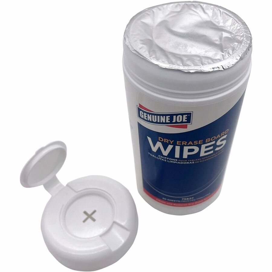 Genuine Joe Dry Erase Board Cleaning Wipes