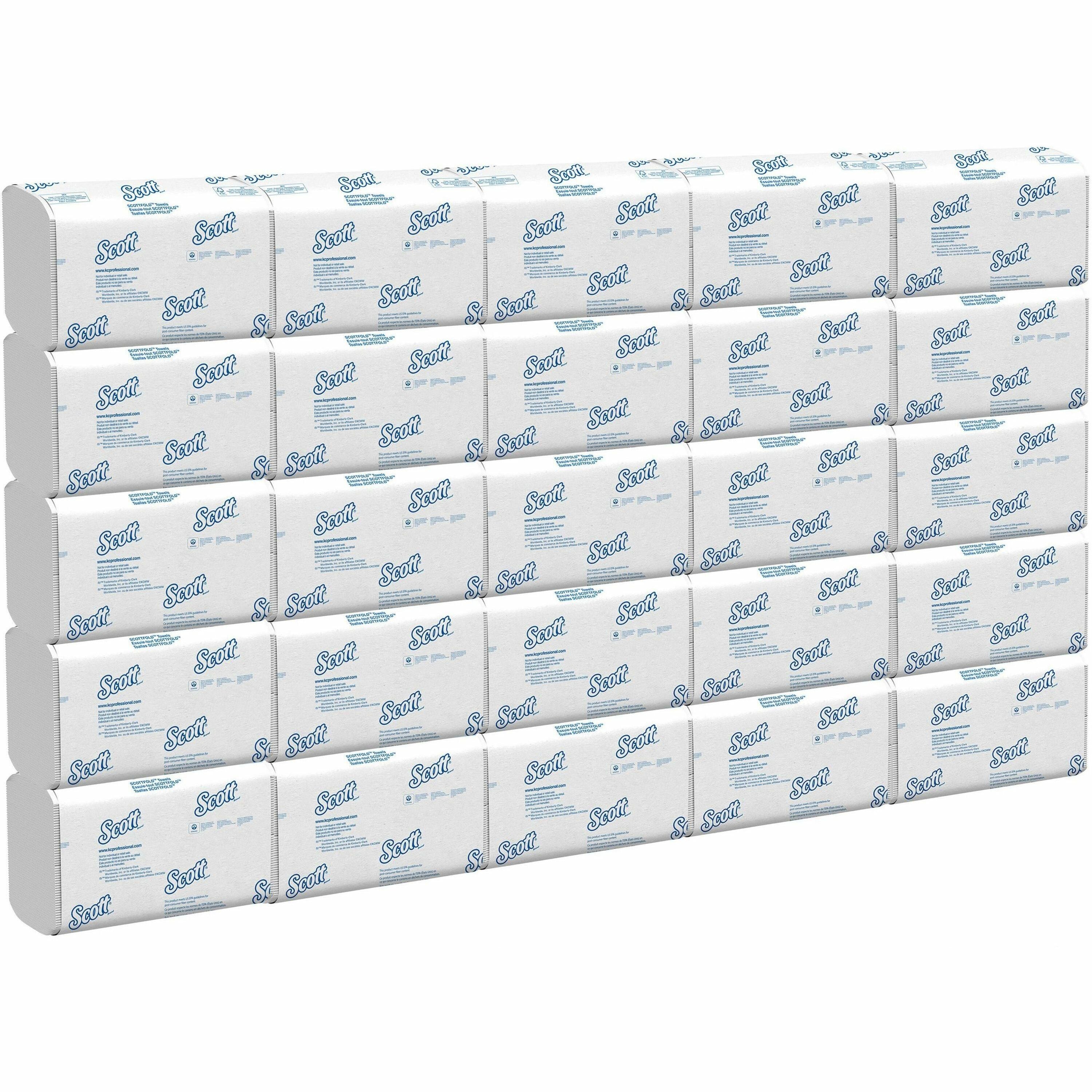 9.40" Width x 12.40" Length - White - Paper - 175/Pack - 25 / Carton