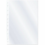 For A4 8 1/4" x 11 3/4" Sheet - Ring Binder - Rectangular - Clear - Polypropylene - 50 / Box