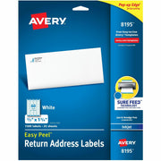 2/3" Width x 1 3/4" Length - Permanent Adhesive - Rectangle - Inkjet - White - Paper - 60 / Sheet - 25 Total Sheets - 1500 Total Label(s) - 1500 / Pack