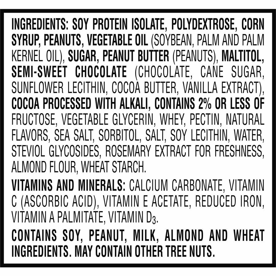 Chocolate, Peanut Butter - 1.59 oz - 8 / Box