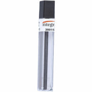 Integra Premium 60mm Lead Refills - 0.7 mm - Black Lead - Break Resistant - 12 / Tube