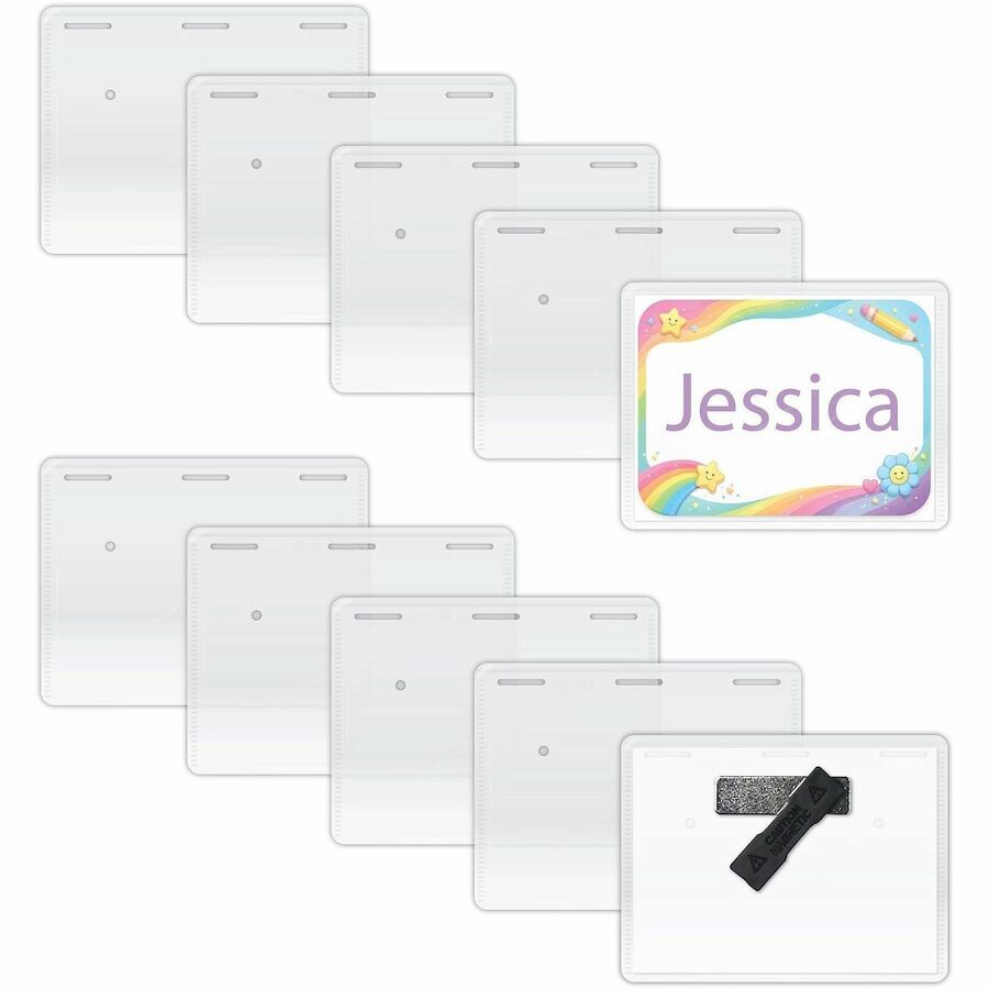 C-Line Laser/Inkjet Magnetic Name Badge Holder Kit