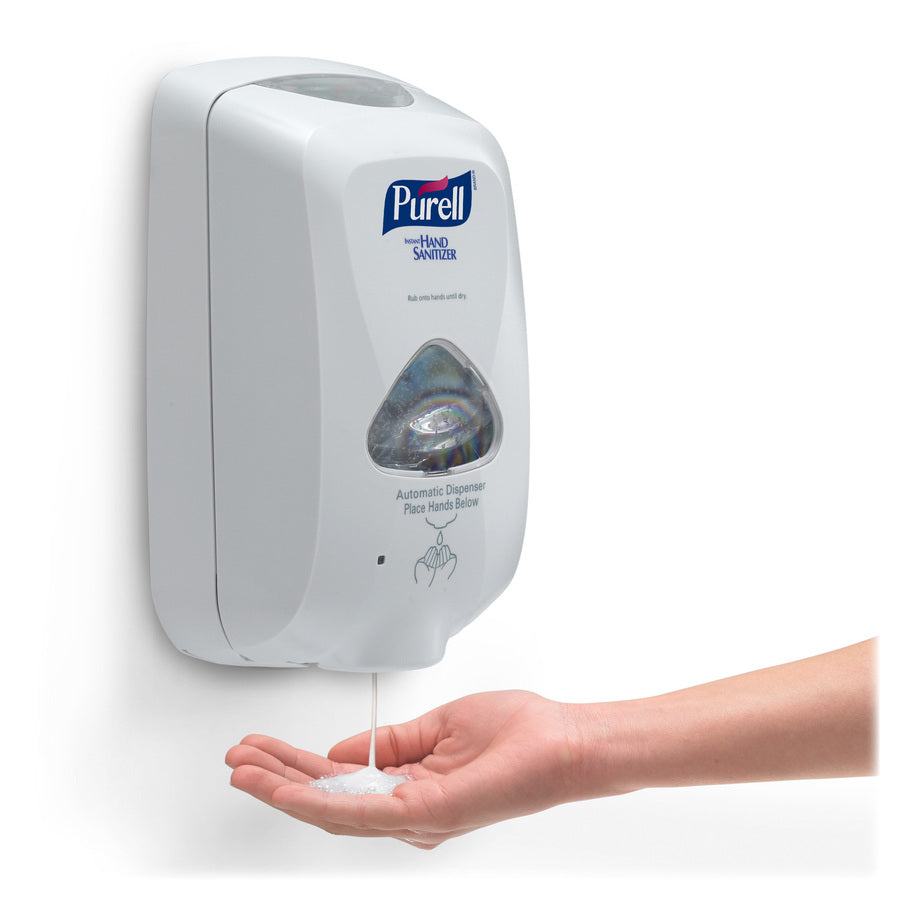 PURELL&reg; Hand Sanitizer Foam Refill - Clean Scent - 1.27 quart - Skin - White - 2 / Carton