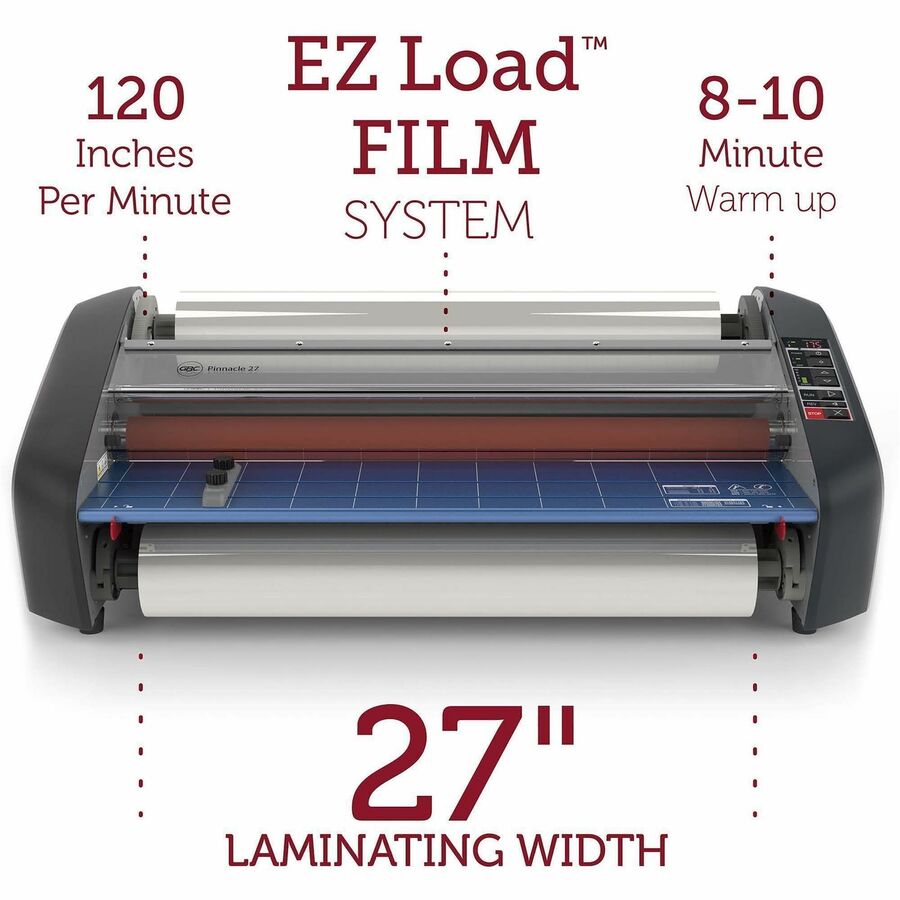 27" Lamination Width - 3 mil Lamination Thickness - 14.3" Height x 35.5" Width