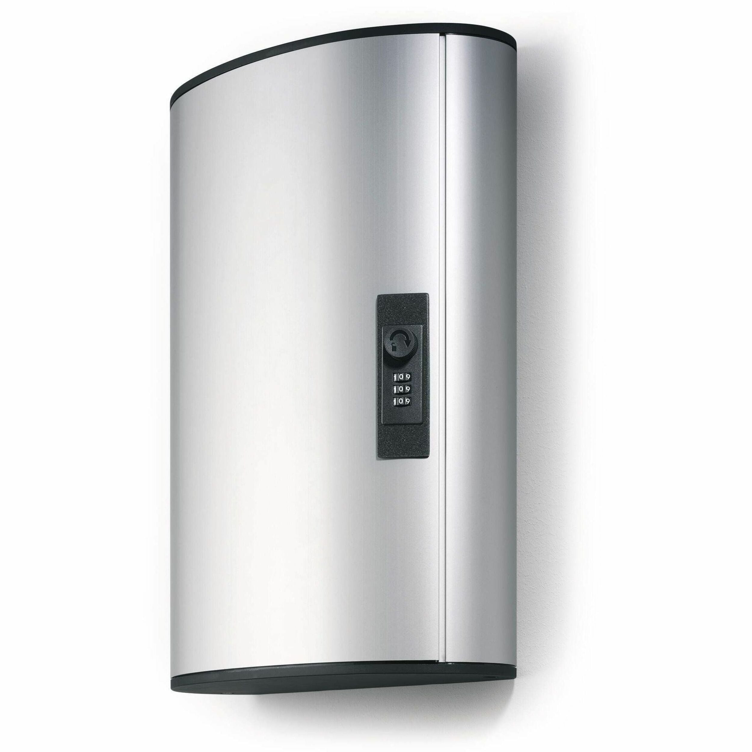 11.1" Width x 4.8" Depth x 15.7" Height - Security Lock - Silver - Aluminum