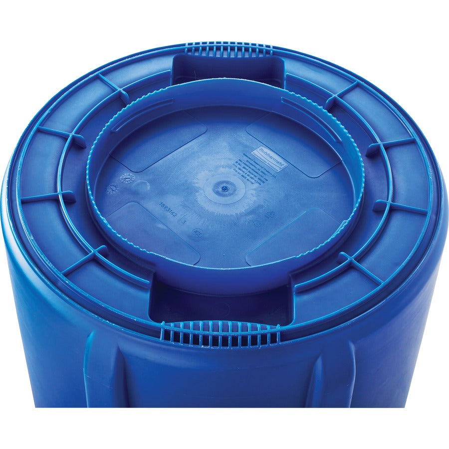 Rubbermaid Commercial Brute 32-Gallon Vented Recycling Container