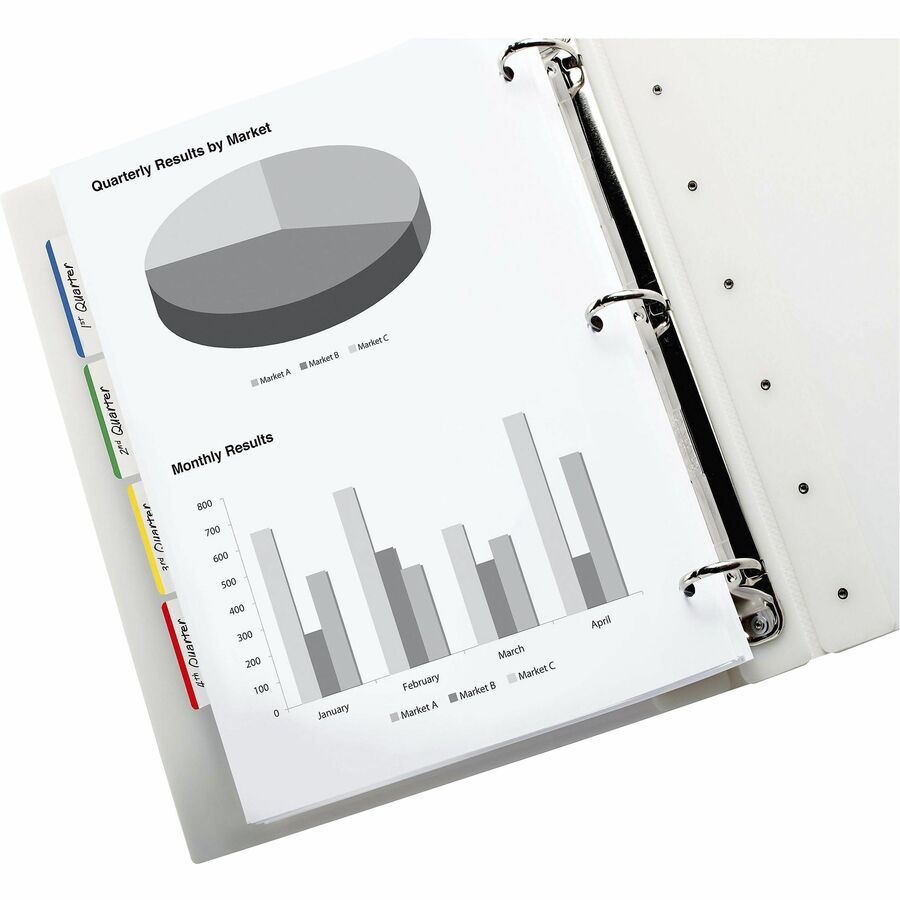Post-it&reg; Durable Tabs - Write-on Tab(s) - 1.50" Tab Height x 2" Tab Width - Pink, Green, Orange, Yellow Tab(s) - Repositionable - 1 Pack