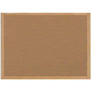 MasterVision Earth Series Recycled Cork Bulletin Boards - 36" Board Height x 48" Board Width - Cork Surface - Self-healing - Wood Frame - 1 Each
