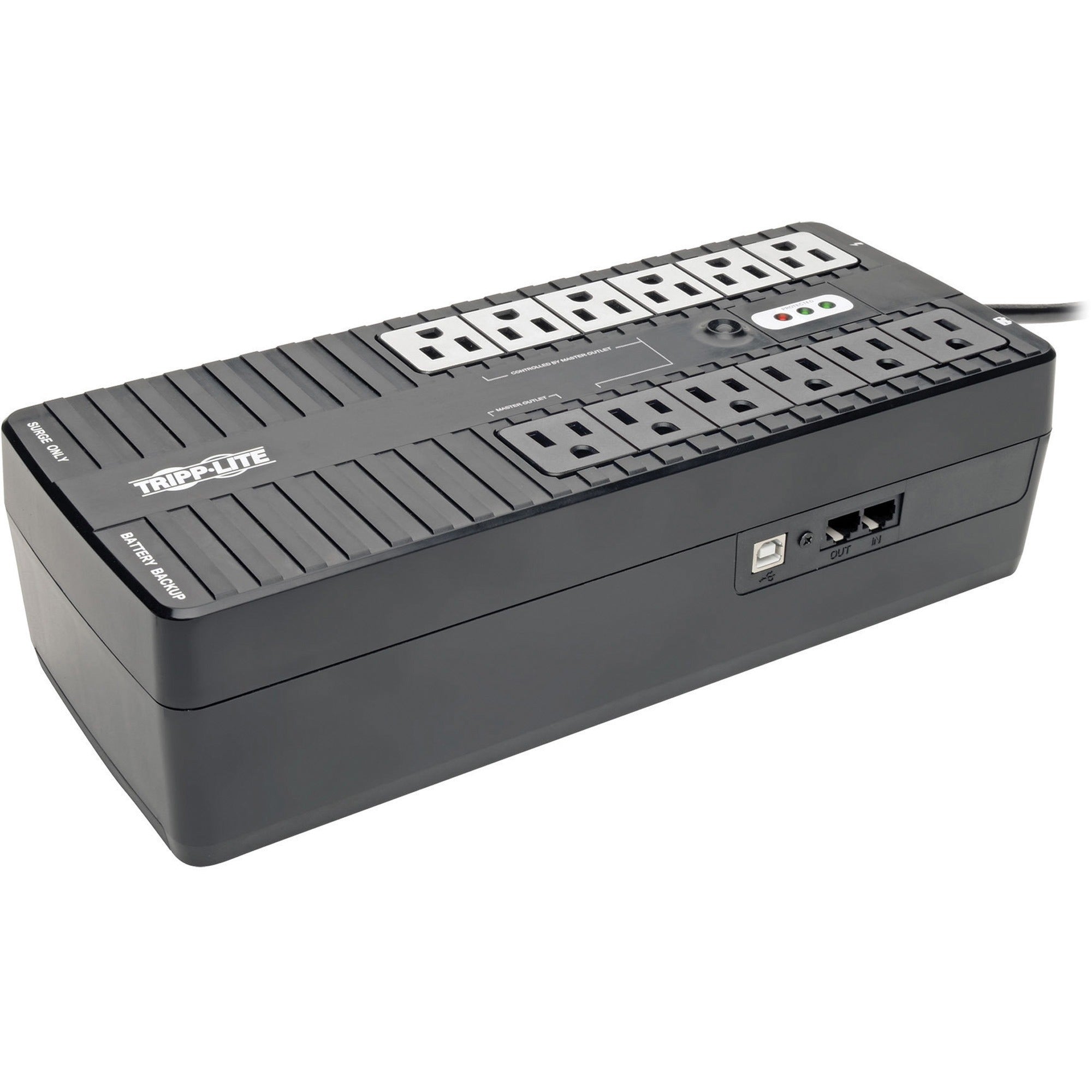 Ultra-compact Desktop/Tower/Wall Mount - 6.50 Hour Recharge - 2 Minute Stand-by - 120 V AC Input - 110 V AC, 115 V AC, 120 V AC Output - Single Phase - USB - 12 x NEMA 5-15R Receptacle(s) - 6 x Battery/Surge Outlet