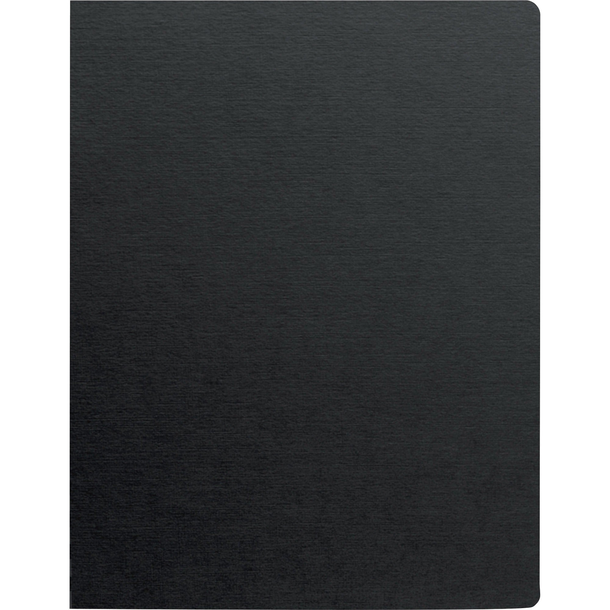11.3" Height x 8.8" Width x 0.1" Depth - For 8 3/4" x 11 1/4" Sheet - Black - Polypropylene - 25 / Pack