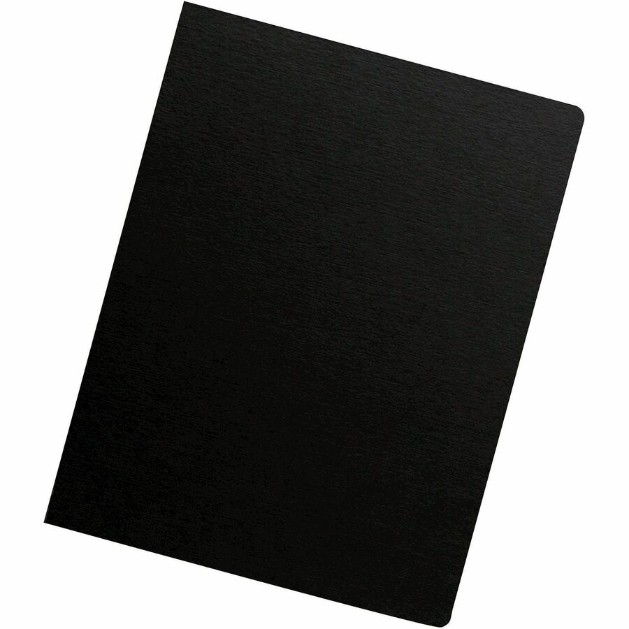 11.3" Height x 8.8" Width x 0.1" Depth - For 8 3/4" x 11 1/4" Sheet - Black - Polypropylene - 25 / Pack