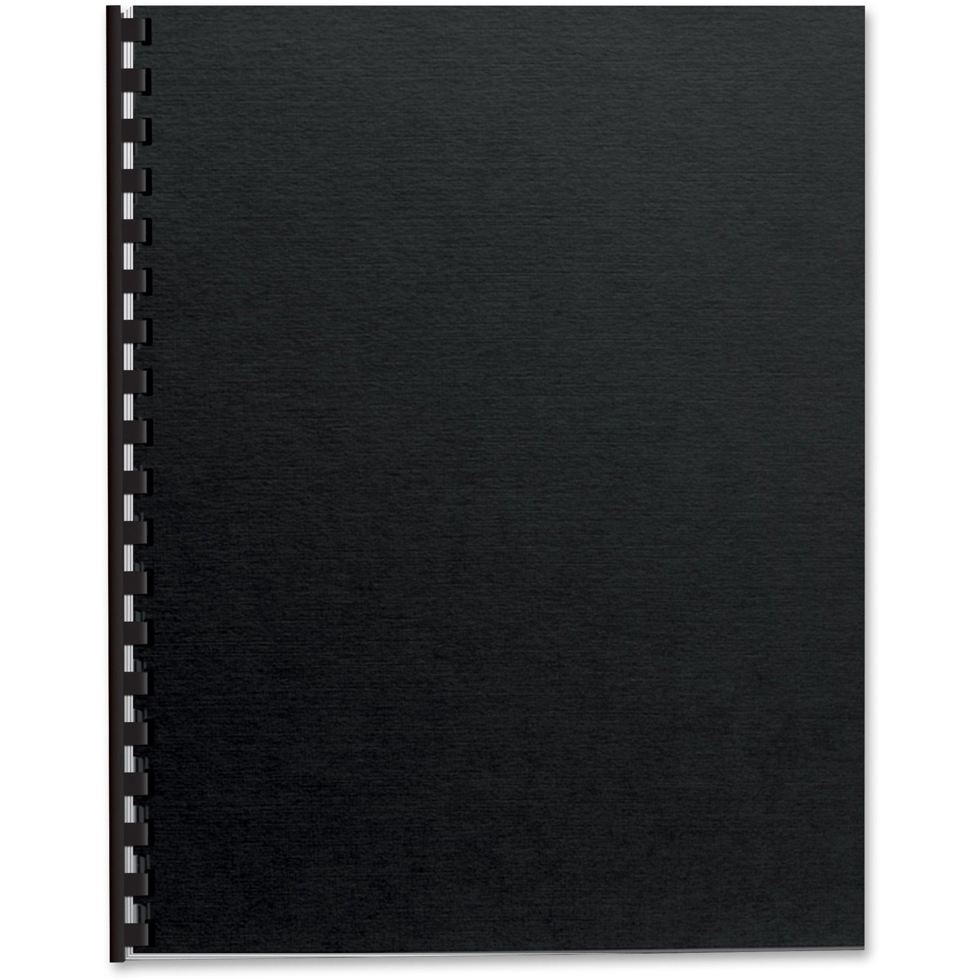 11" Height x 8.5" Width x 0.1" Depth - For Letter 8 1/2" x 11" Sheet - Rectangular - Black - Polypropylene - 1 Pack