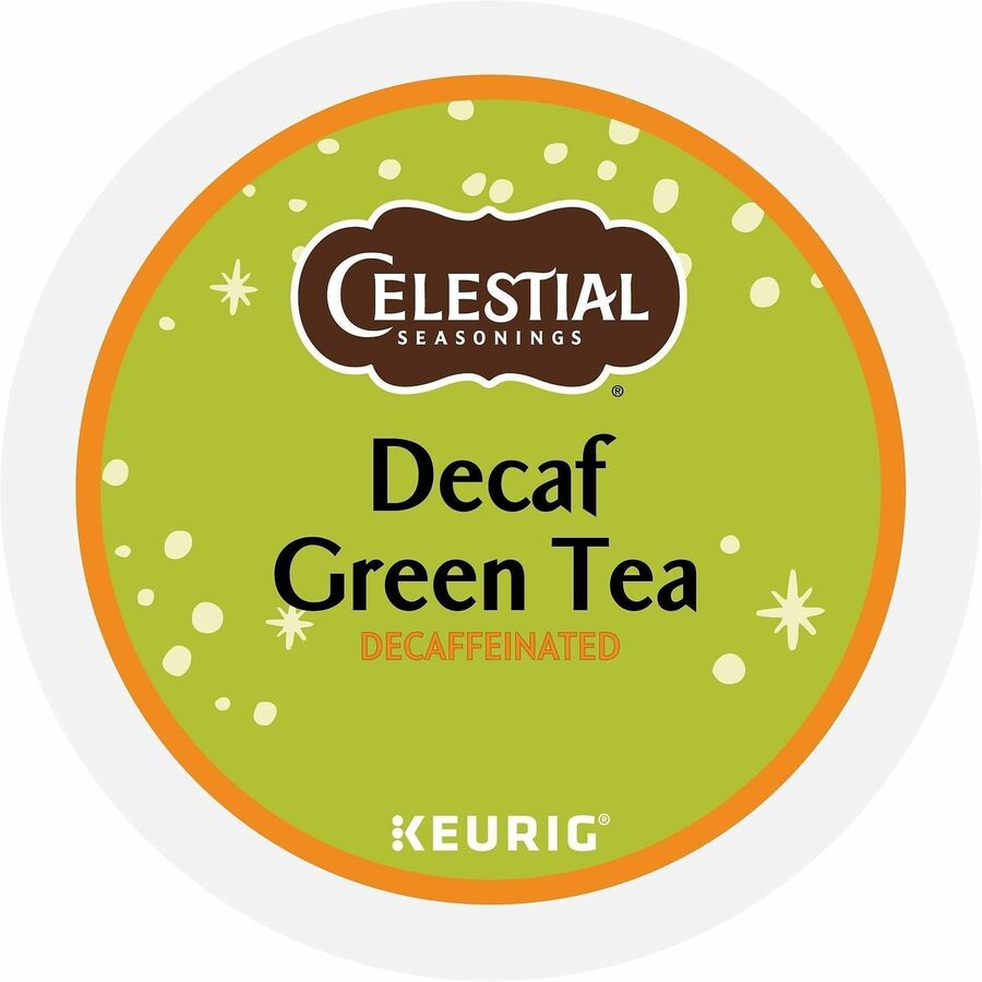 Compatible with Keurig Brewer - Green Tea - Decaffeinated - 24 / Box