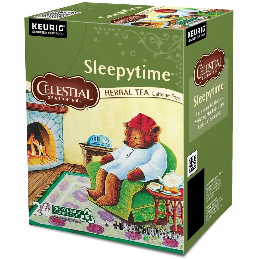 Compatible with Keurig Brewer - Herbal Tea - 24 K-Cup - Caffeine-free - Kosher - 24 / Box