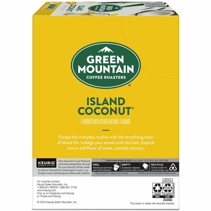 Compatible with Keurig Brewer - Regular - Light - K-Cup, Pod - Kosher - 24 / Box