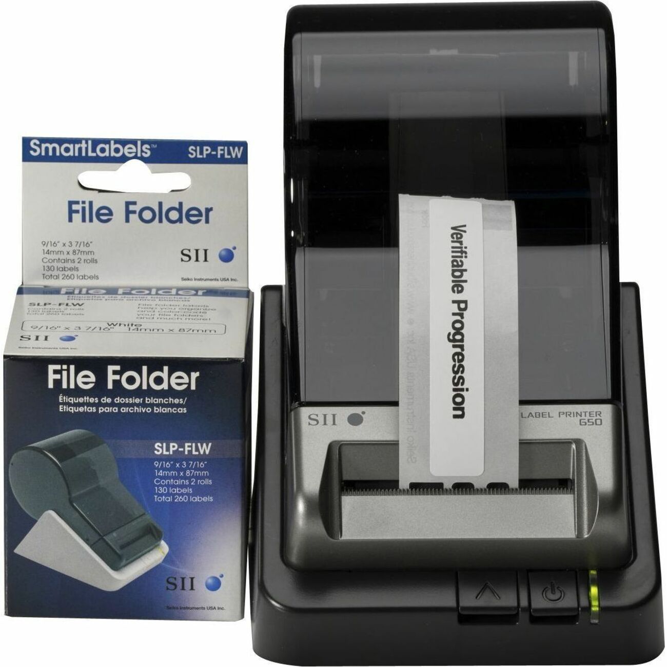 9/16" Width x 3 7/16" Length - Rectangle - Direct Thermal - White - Paper - Self-adhesive - 130 / Roll - 1 Each