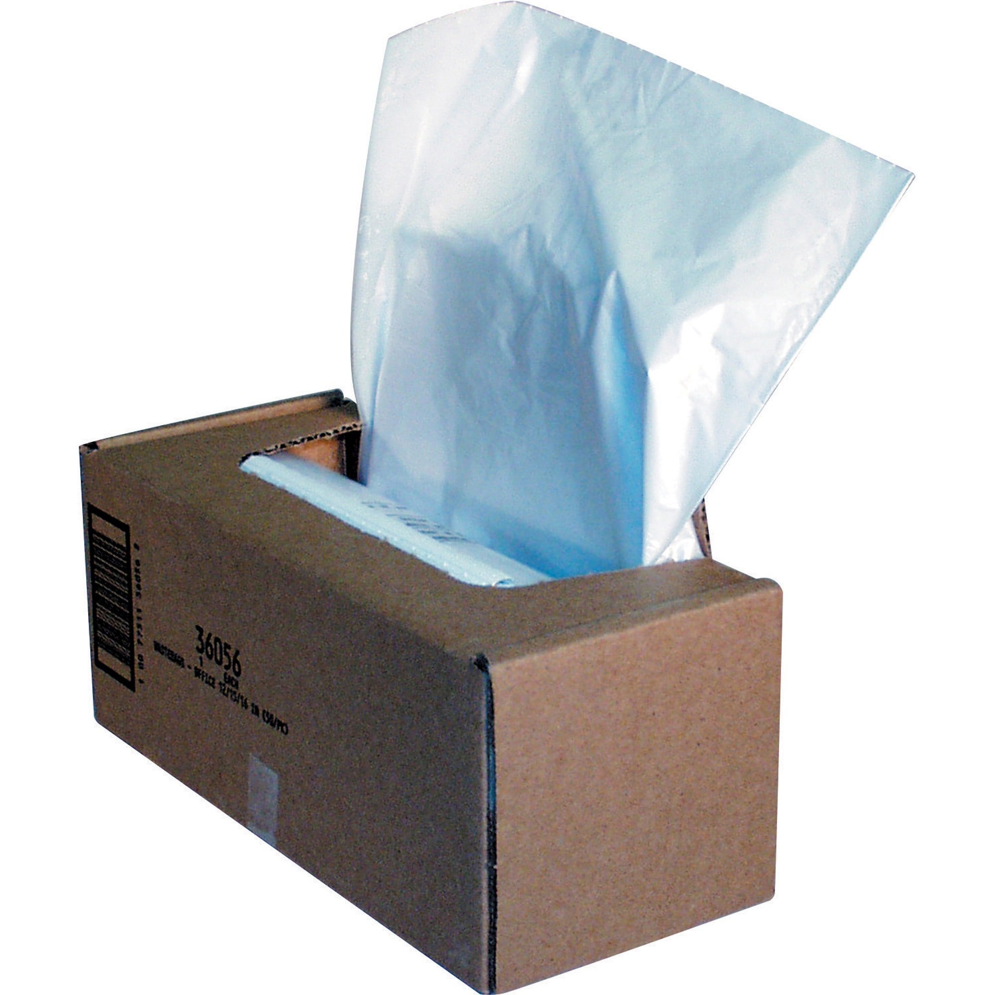 25 gal - 39.5" Height x 33" Width x 15" Depth - Plastic - Clear - 50 / Carton