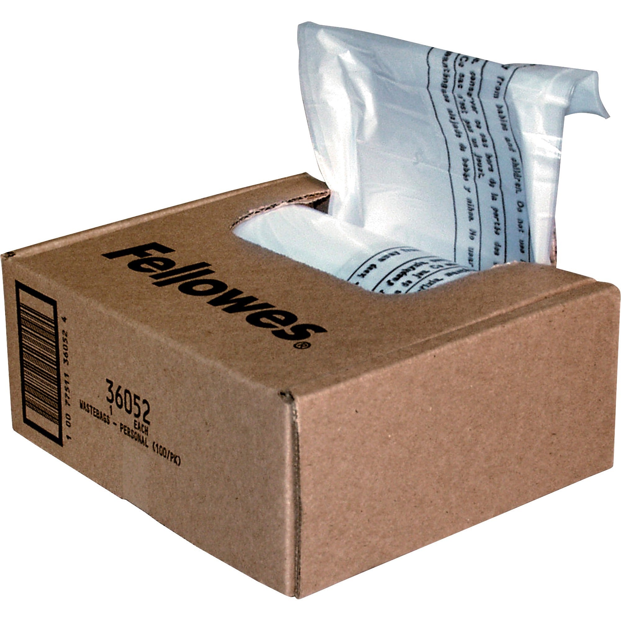 7 gal - 26" Height x 24" Width x 9" Depth - Plastic - Clear - 100 / Carton