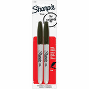 Fine Marker Point - Black Ink - Alcohol Based - 2 / Pack