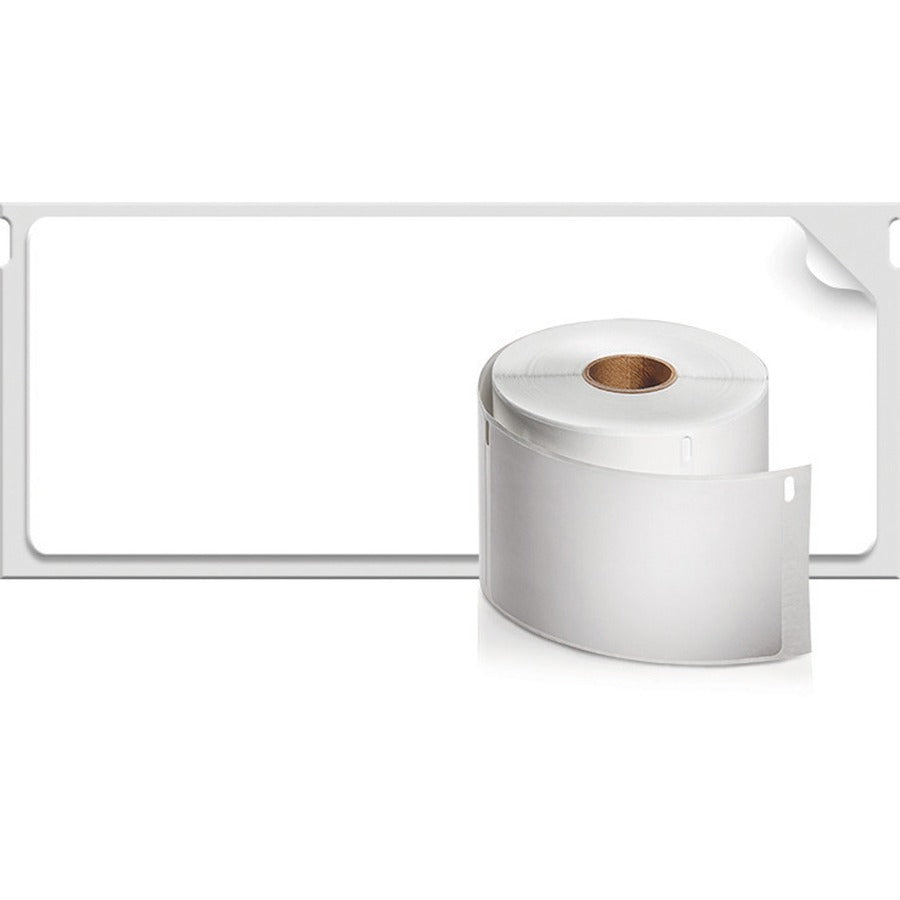 1 2/5" Width x 3 1/2" Length - Rectangle - Inkjet - White - 260 / Roll - 520 / Box