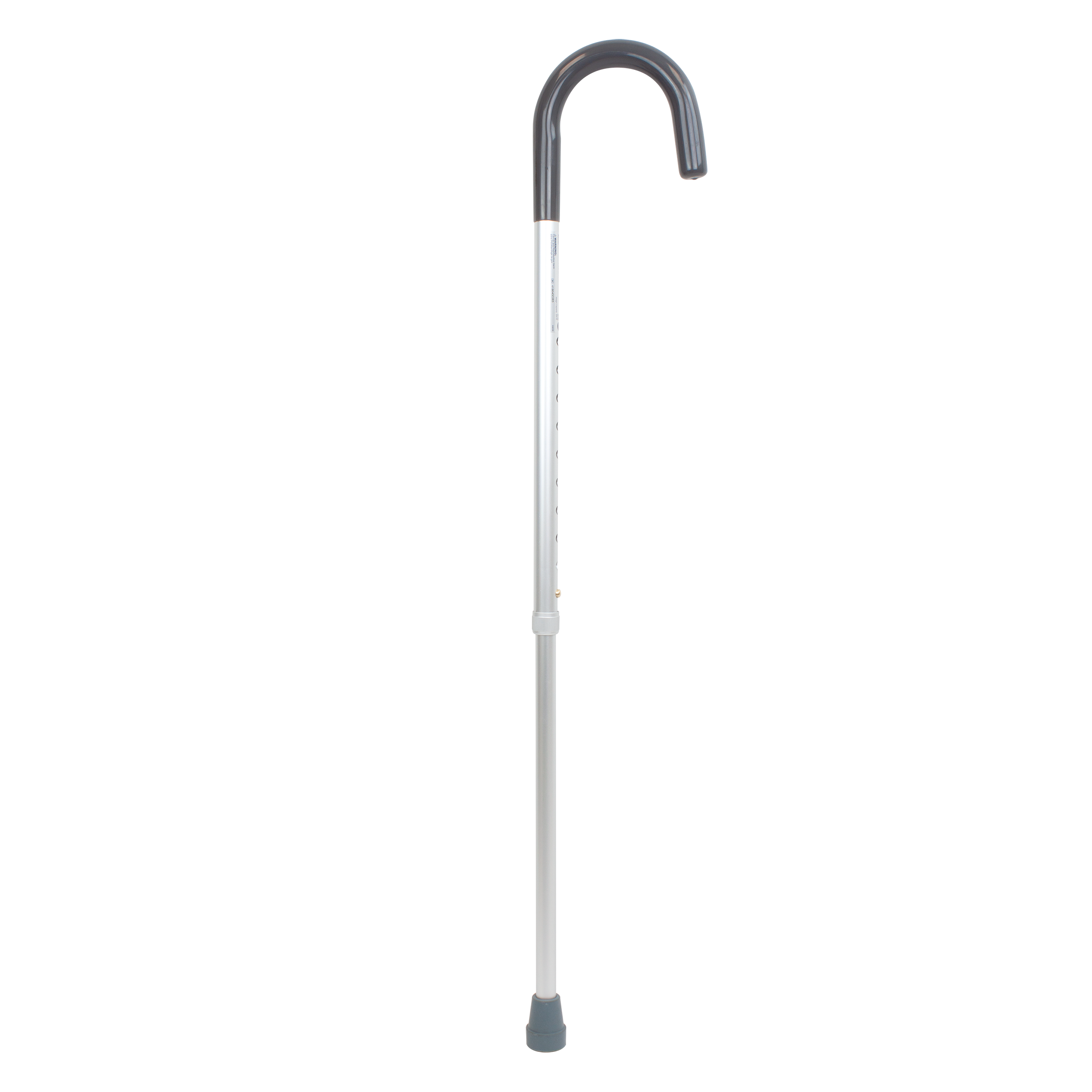Round Handle Cane w/ Vinyl Handle, Adult, 1pc/bag,6bags/cs