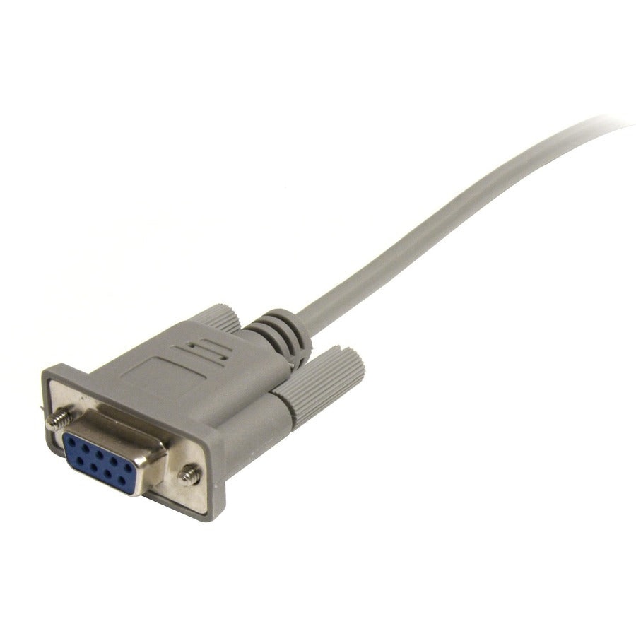 StarTech.com 25ft Cross Wired Serial Null Modem Cable