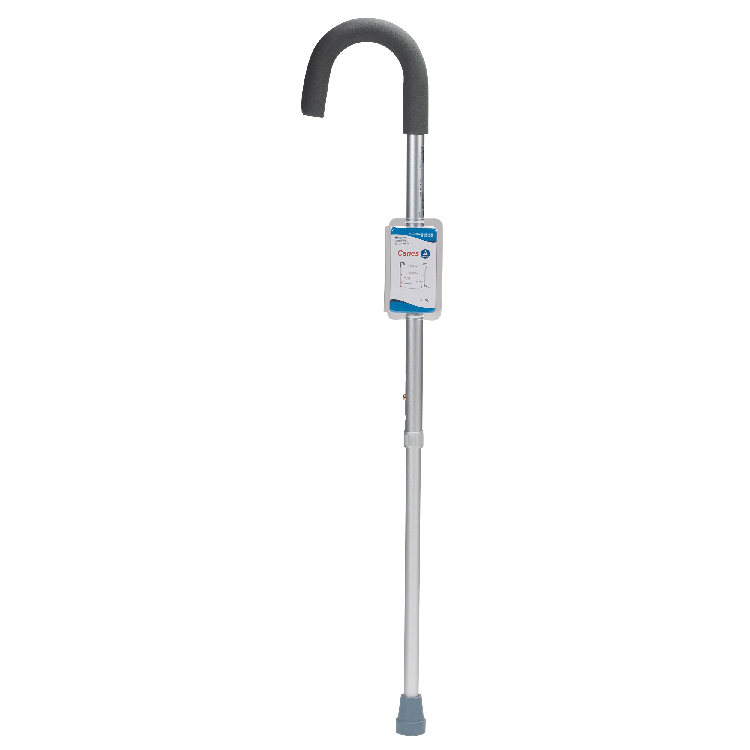 Round Handle Cane w/ Foam Handle, Adult, 1pc/box