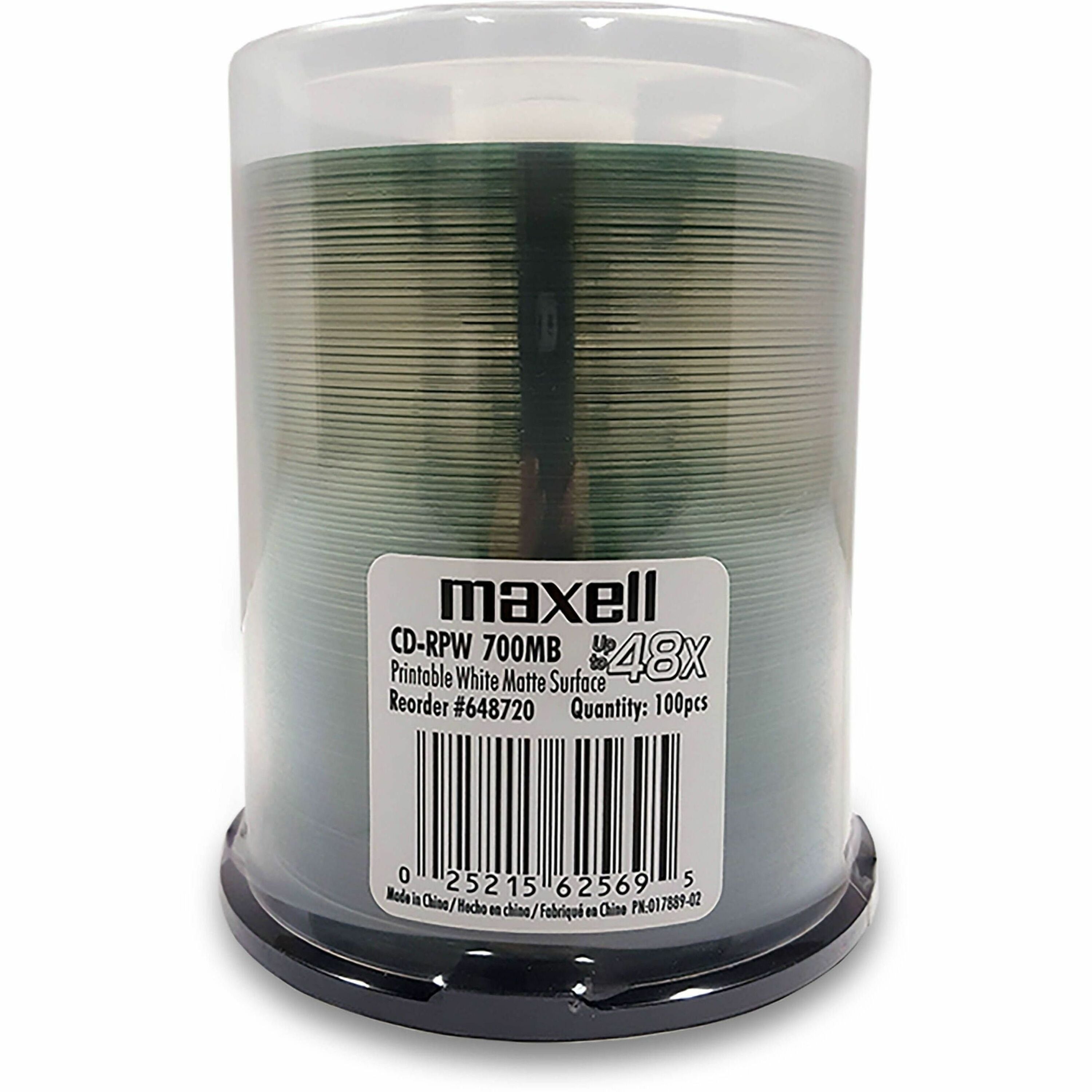 120mm - Single-layer Layers - Printable - Inkjet, Thermal Print Technology - 1.33 Hour Maximum Recording Time