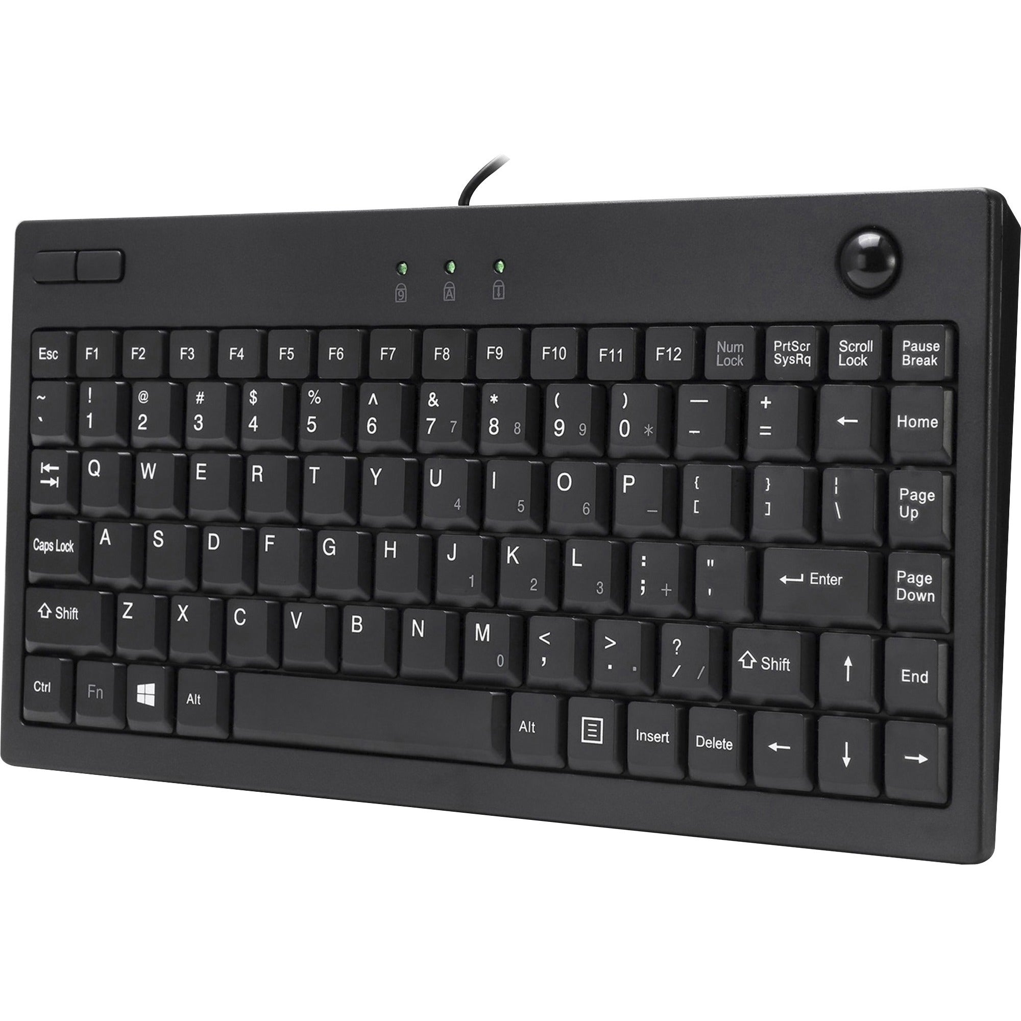 Adesso Mini Trackball Keyboard