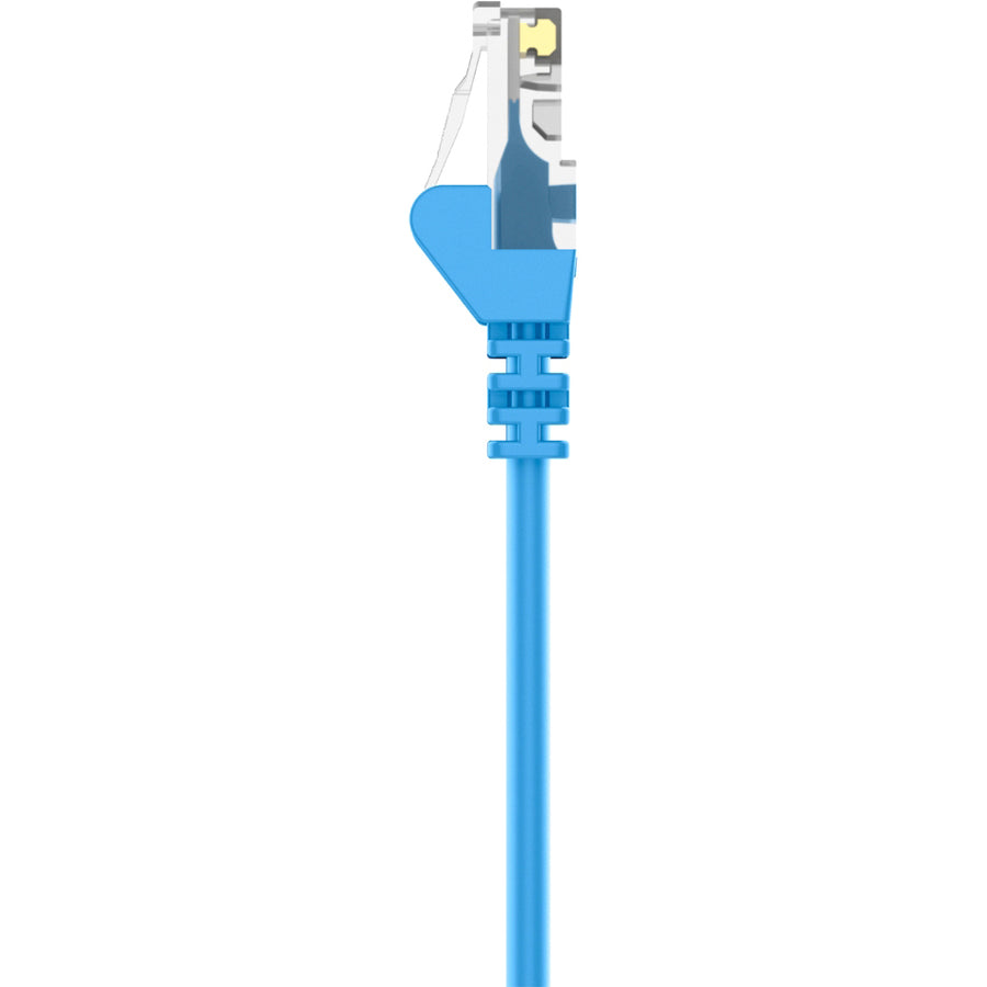 Belkin CAT6 Ethernet Patch Cable, RJ45, M/M - 1 ft Category 6 Network Cable for Network Device - First End: 1 x RJ-45 Network - Male - Second End: 1 x RJ-45 Network - Male - Patch Cable - Blue - 1 Each