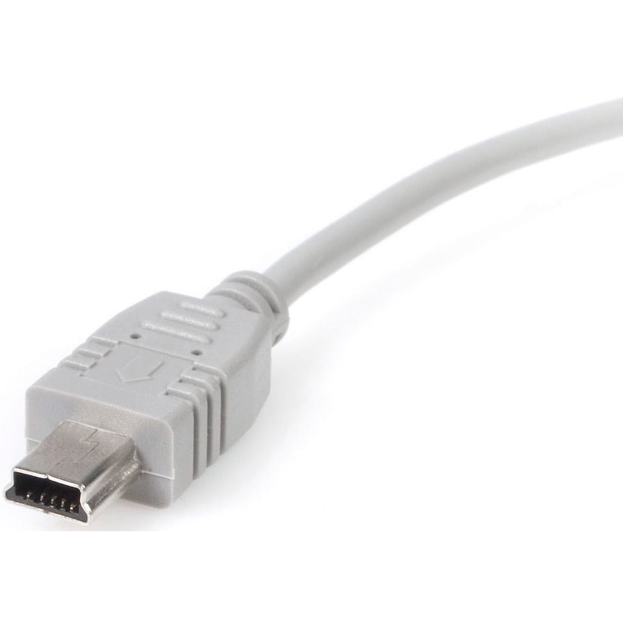 StarTech.com 1 ft Mini USB 2.0 Cable - A to Mini B - M/M