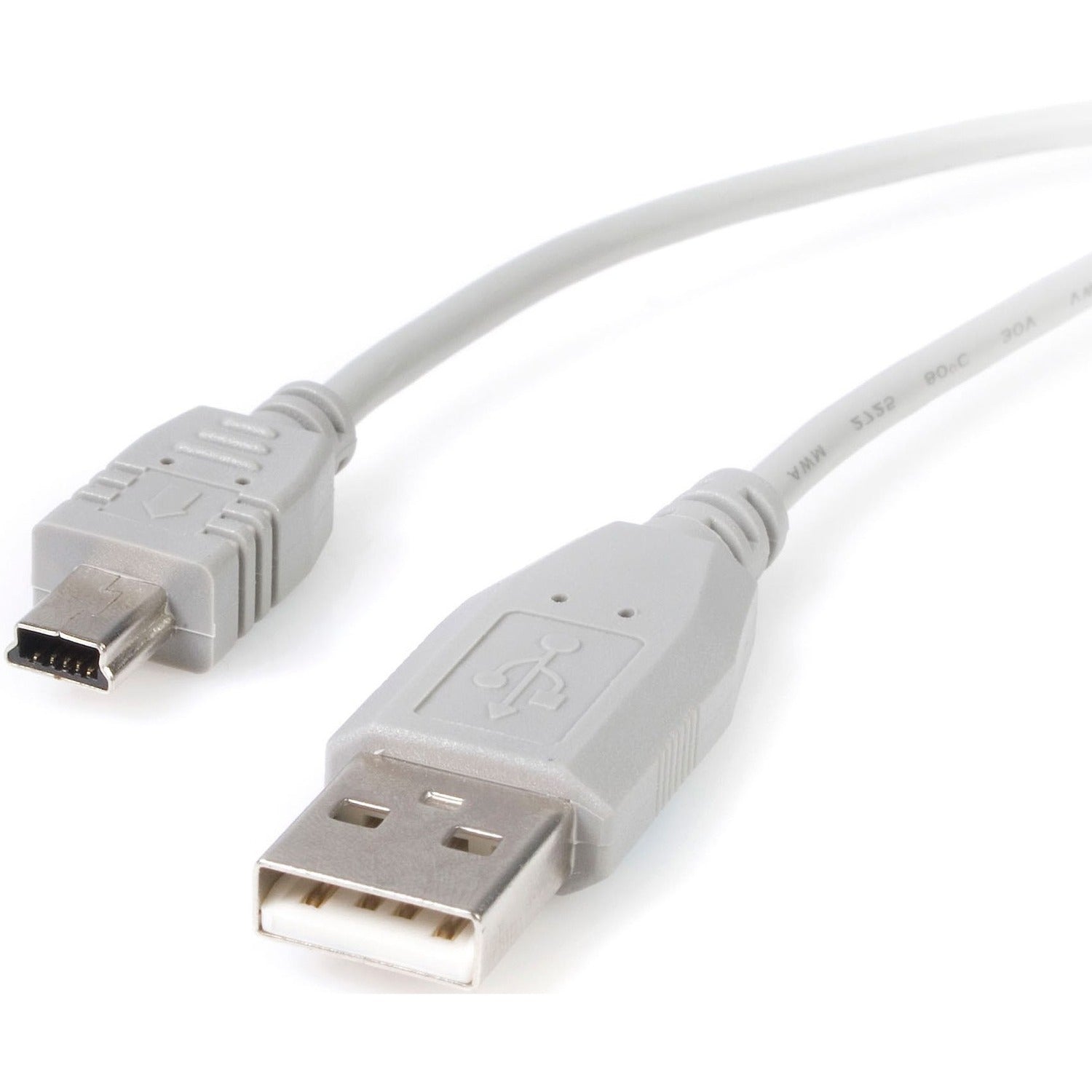 StarTech.com 1 ft Mini USB 2.0 Cable - A to Mini B - M/M