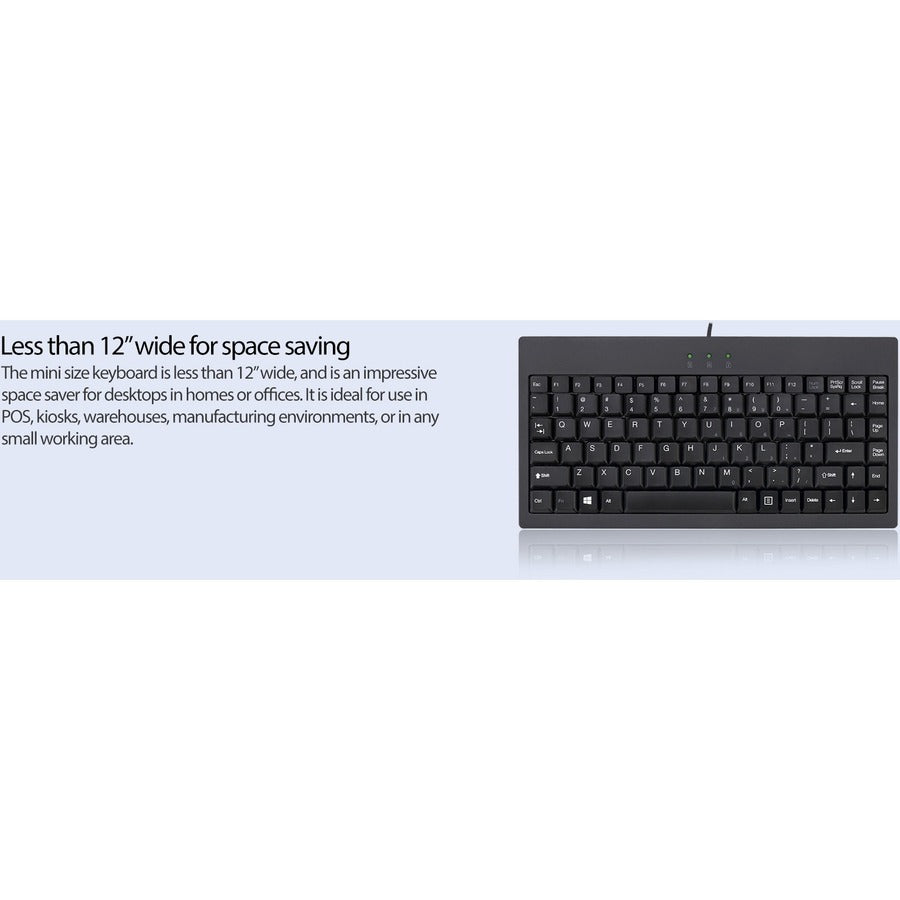 Adesso Mini Keyboard (Black)