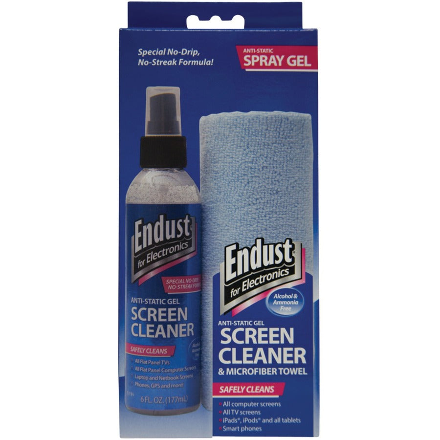 For Display Screen - Streak-free, Ammonia-free, Alcohol-free - 1 Kit