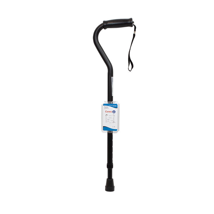 Offset Cane, Black, 1pc/box