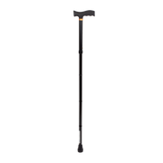 T-Handle Folding Cane, Black, 1pc/box