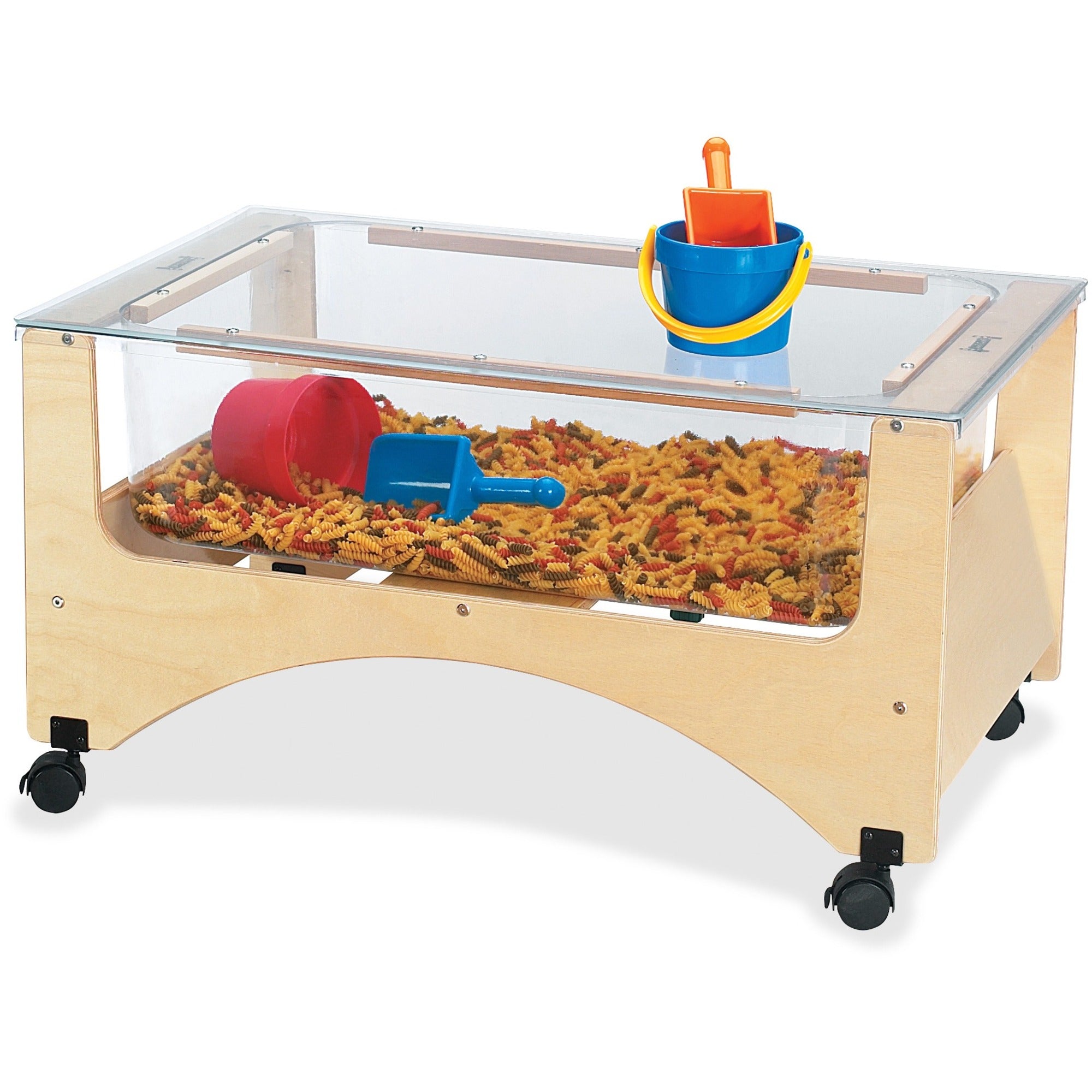 20" Height x 37" Width x 23" Depth - Classroom - Assembly Required - Baltic, Clear - Birch Frame Material - 1 Each