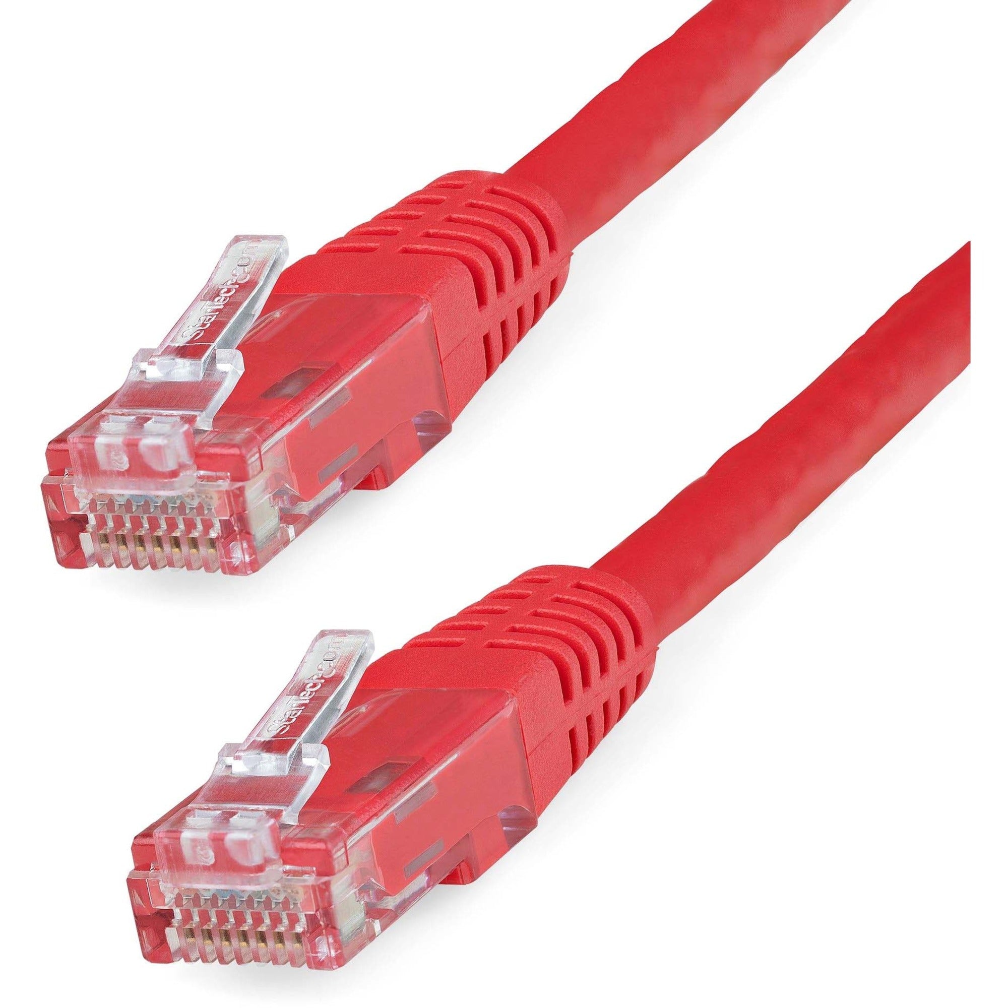 StarTech.com 20ft Red Cat6 UTP Patch Cable ETL Verified