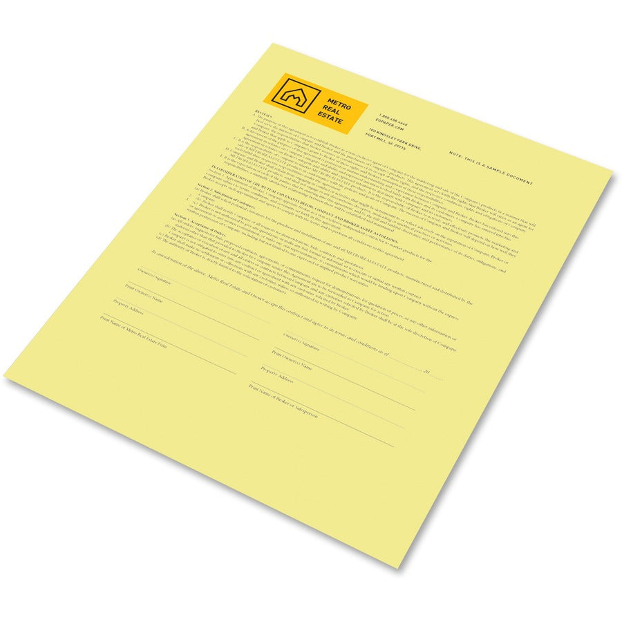 Xerox Bold Digital Carbonless Paper - Canary