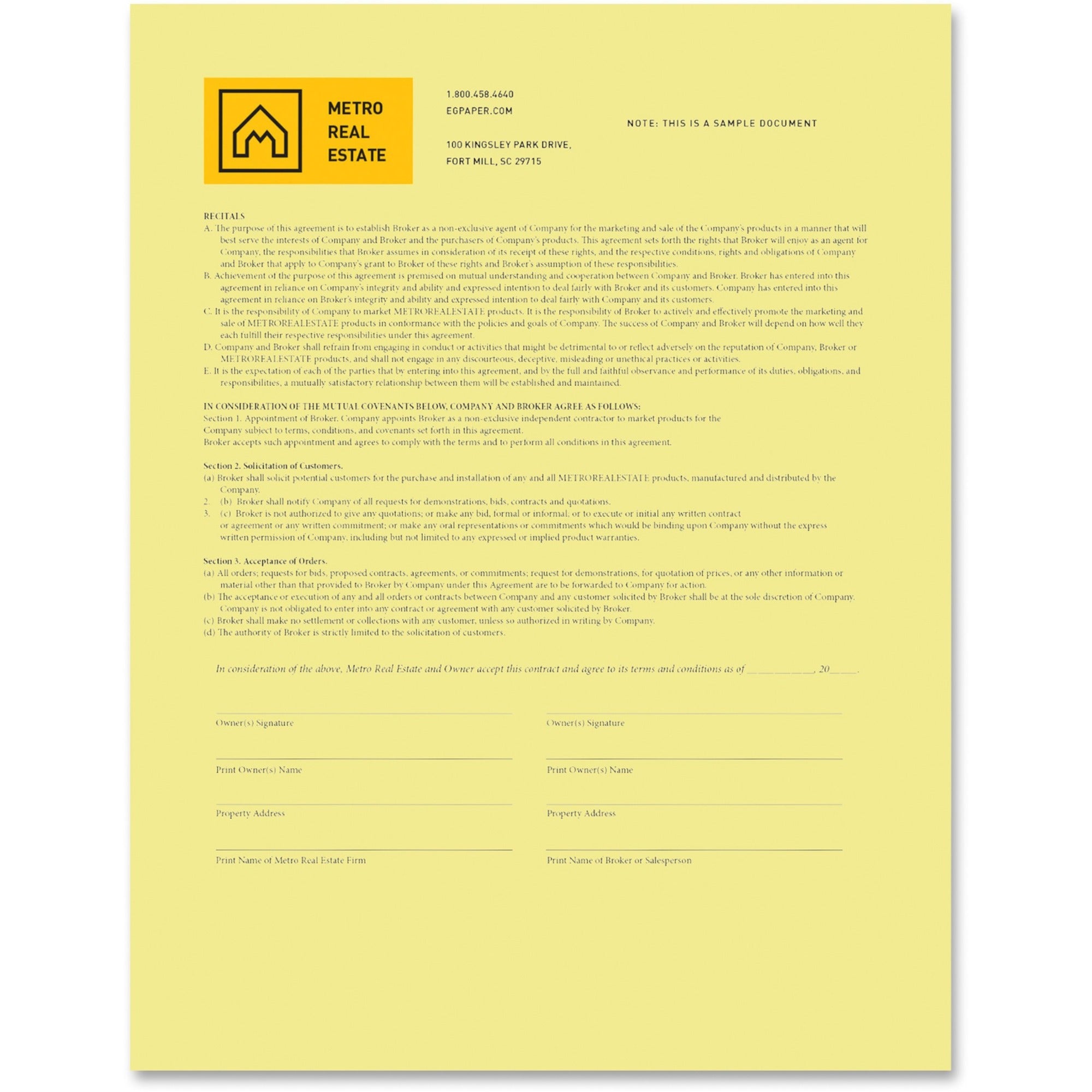 Xerox Bold Digital Carbonless Paper - Canary